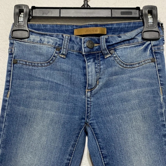 Joe's Jeans Ever Blue Skinny Jeans Mid Rise Kid's Size 10 - Picture 2 of 8